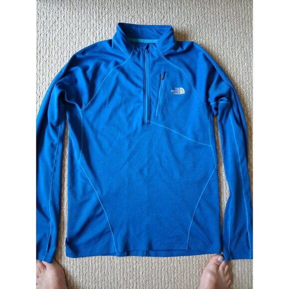 The North Face Jacket Mens Medium Blue Flight Light Jacket M - Picture 1 of 4